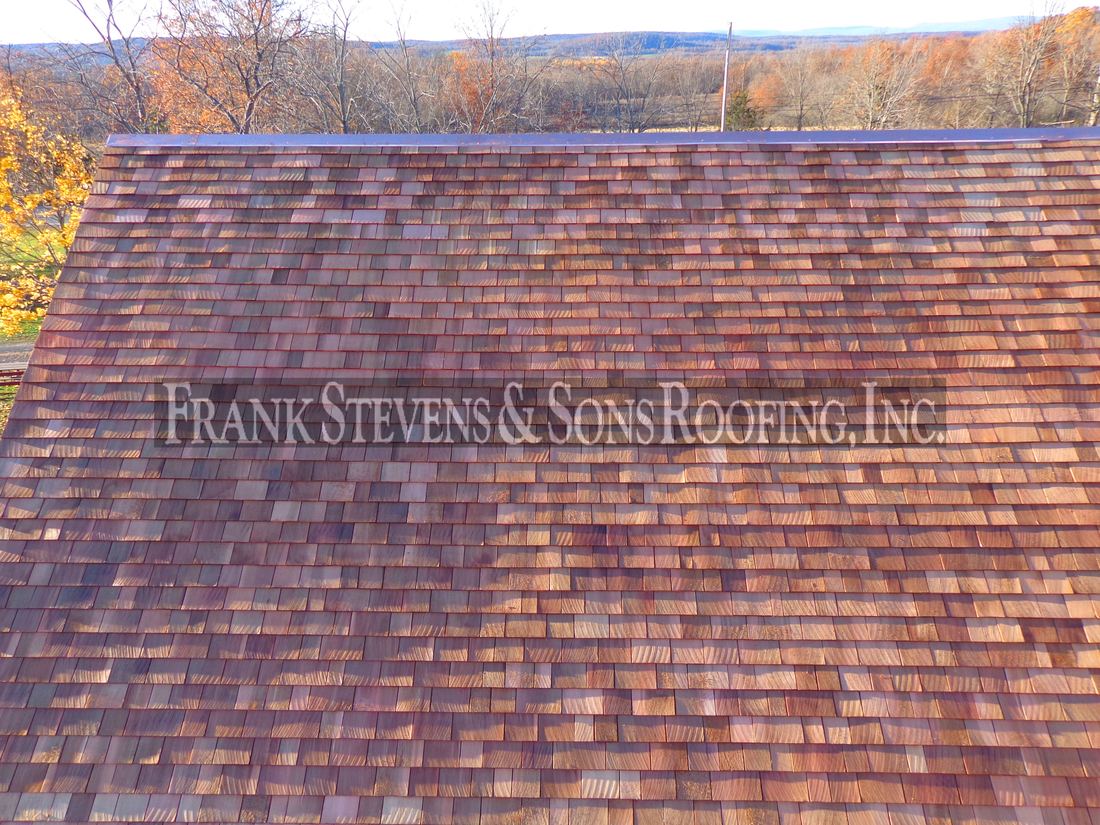 Cedar shake roof, Orange County NY