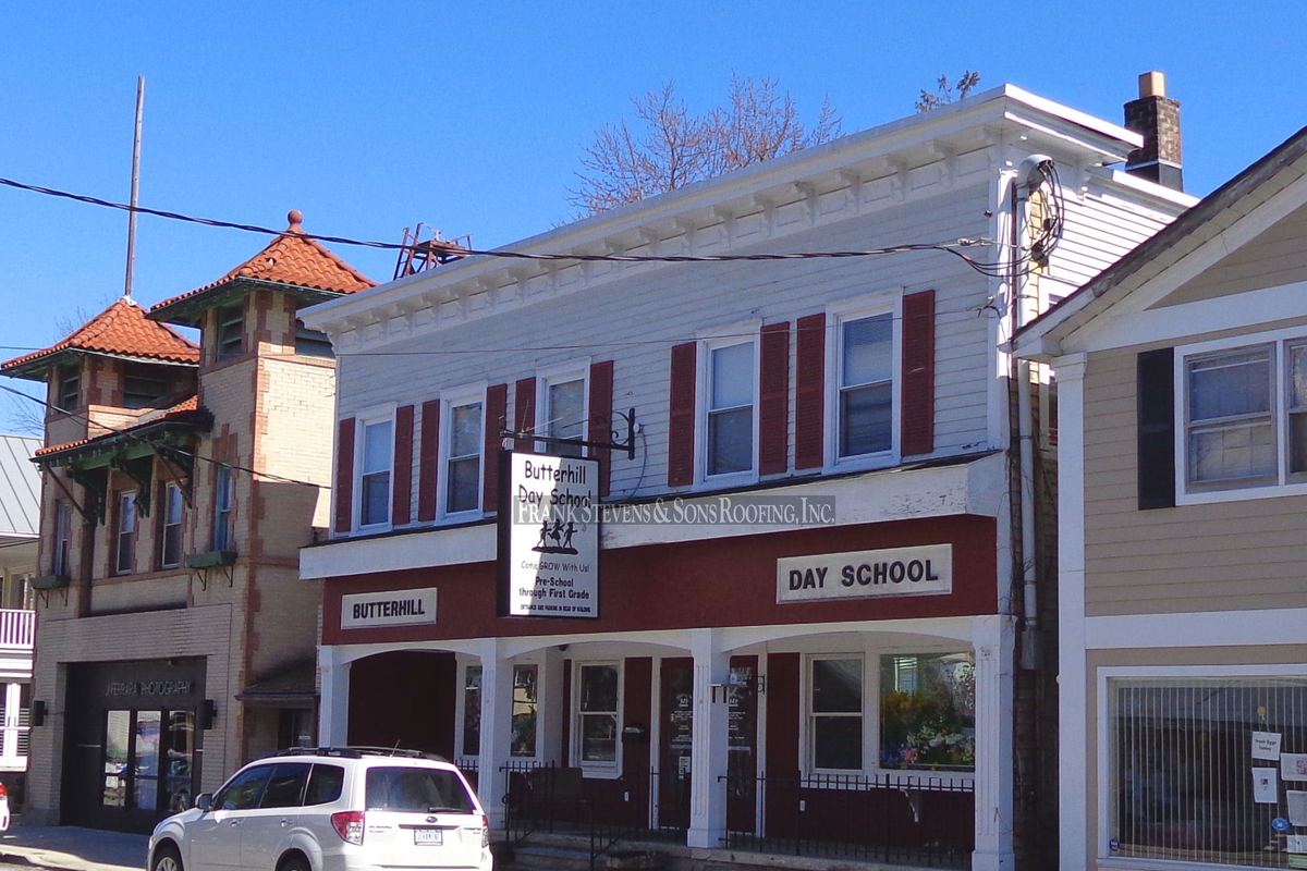 Commercial Building, Cornwall, NY &mdash; roof replacement by Frank Stevens & Sons