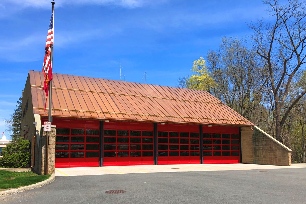 Hopewell Hose Fire Company, Hopewell Junction, NY &mdash; roof replacement by Frank Stevens & Sons