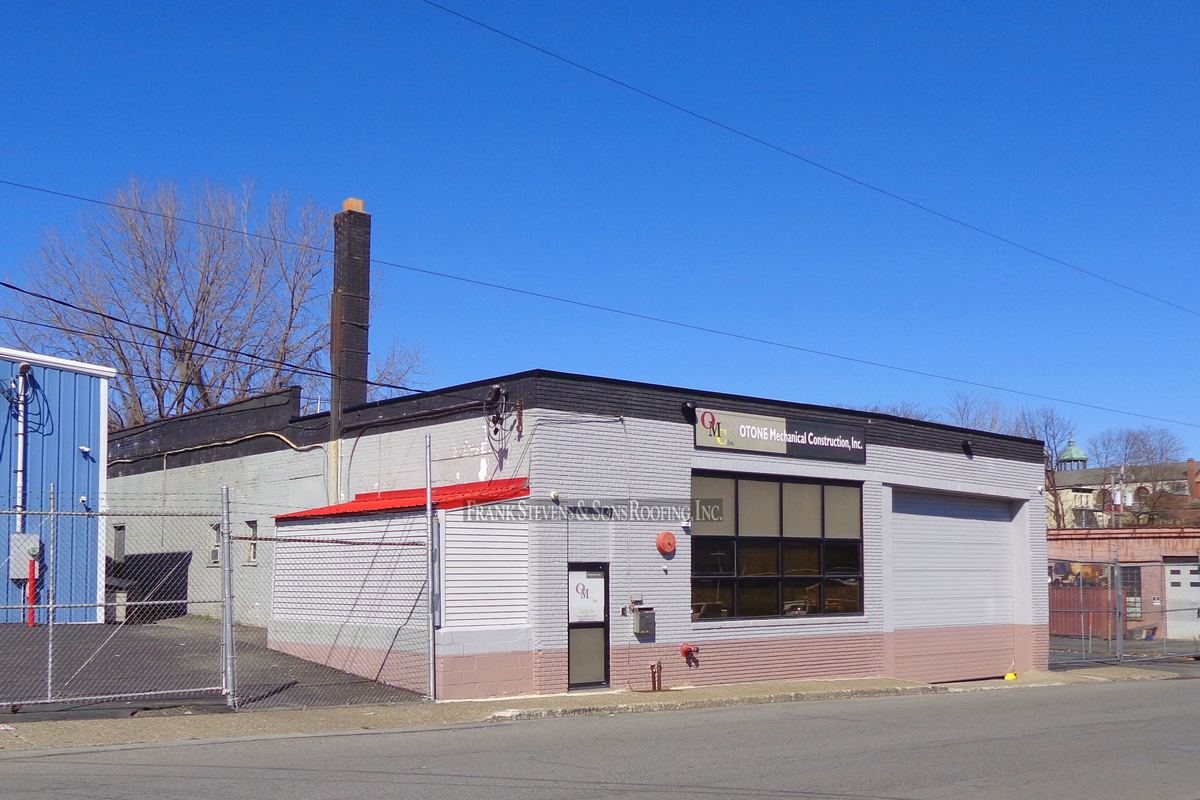 Commercial Building, Newburgh, NY &mdash; roof replacement by Frank Stevens & Sons