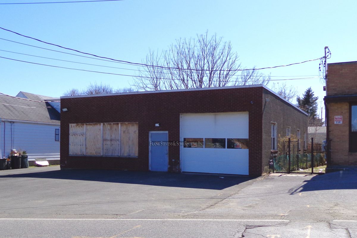 Commercial Building, Newburgh, NY &mdash; roof replacement by Frank Stevens & Sons