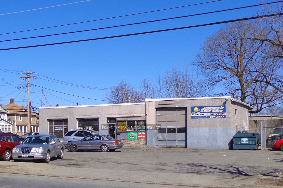 Commercial Building, Newburgh, NY &mdash; roof replacement by Frank Stevens & Sons