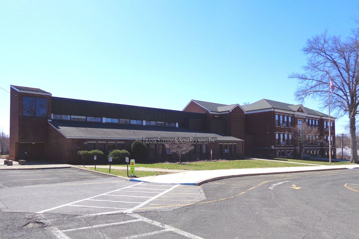 Willow Avenue Elementary School, Cornwall, NY &mdash; roof replacement by Frank Stevens & Sons