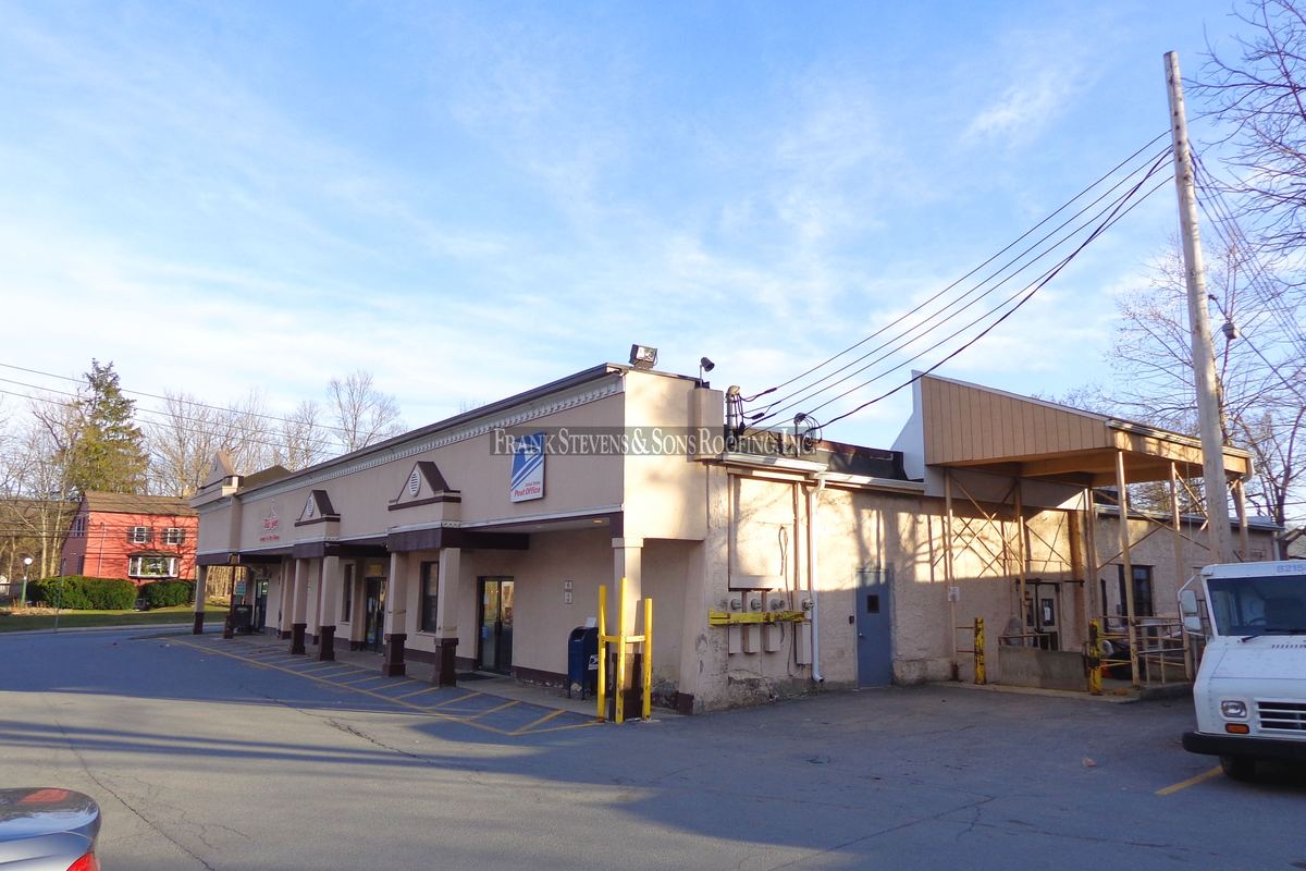 Commercial Building, Woodbury, NY &mdash; roof replacement by Frank Stevens & Sons