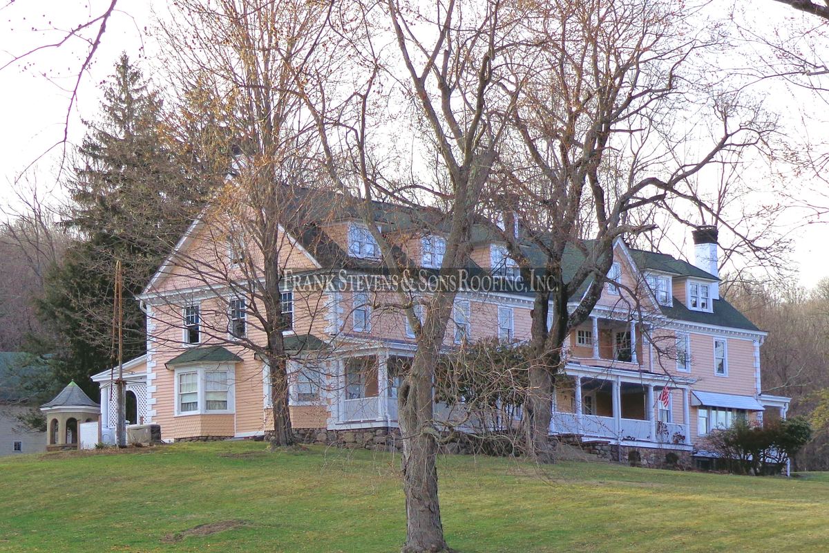 Private Residence, Woodbury, NY &mdash; roof replacement by Frank Stevens & Sons