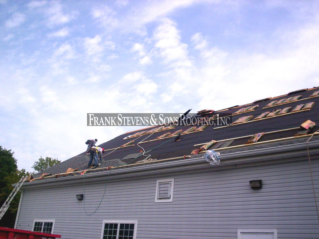 Shingle roof replacement, Chester NY