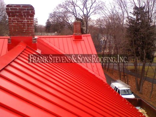 ATAS standing seam metal roof, Cornwall-on-Hudson NY