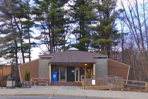 Cornell Library (roof & siding), Central Valley, NY &mdash; roof replacement by Frank Stevens & Sons